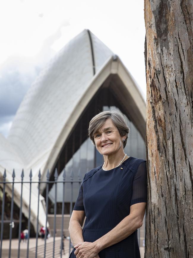 Sydney Opera House chief executive Louise Herron has organised content to keep people entertained. John Feder/The Australian.