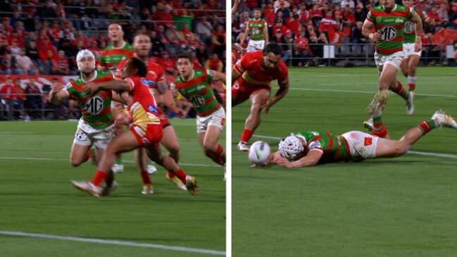 Souths awarded controversial penalty try