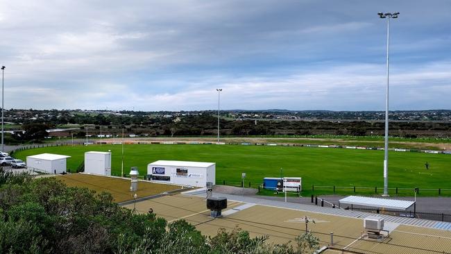 The State Government has announced it will fund the remaining $1.65m needed to upgrade Port Noarlunga Oval. Picture: Onkaparinga Council