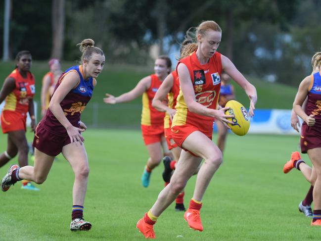 The Youth Girls Northern Academy Series was played at C.ex Coffs International Stadium with the Brisbane Lions facing the Gold Coast Suns. 22 April 2017 AFL