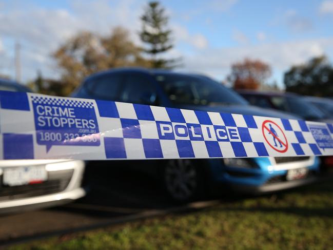 MELBOURNE, AUSTRALIA- NewsWire Photos June 25 2022,  Generic View of Police line tape at a crime scene., Picture: NCA NewsWire /Brendan Beckett