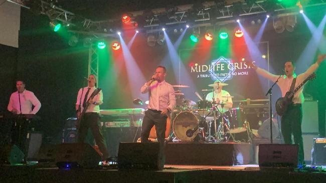 Midlife Crisis – Adelaide band tribute to Faith No More. Picture: Supplied