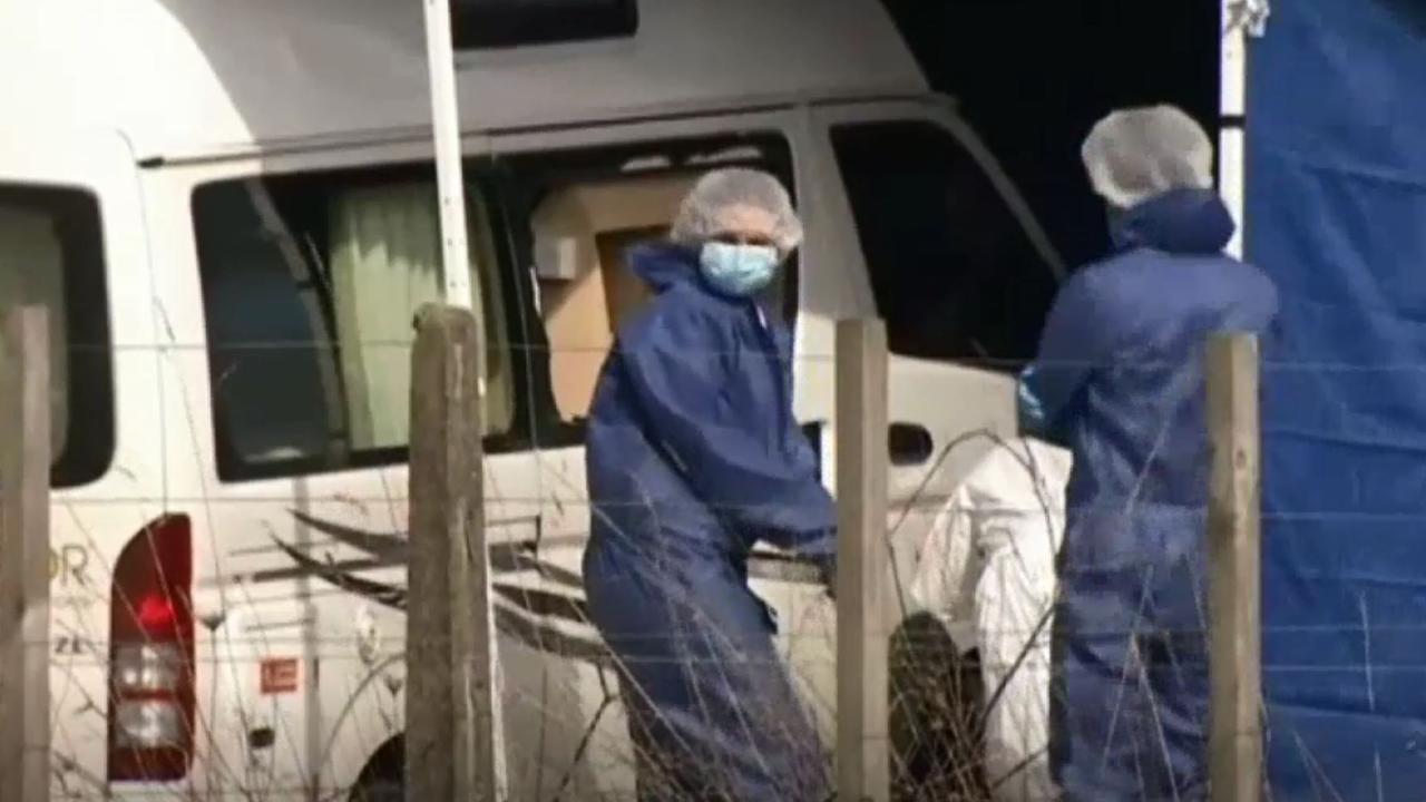 An Australian tourist was found dead in the campervan.
