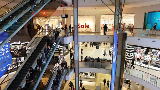 Westfield Bondi Junction, where one of Sydney’s transmission’s occurred during a fleeting encounter. Picture: Tim Hunter