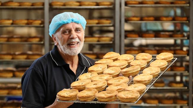 Vili Milisits at his factory in Mile End in 2018. Picture: Calum Robertson