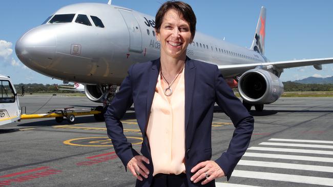 Qantas group executive Jayne Hrdlicka. Picture: Richard Gosling