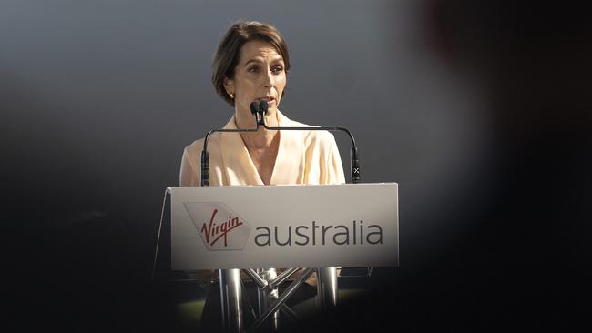 Virgin Australia has filed its defence to claims by its former chief pilot he was bullied by CEO Jayne Hrdlicka. Picture: Sarah Marshall/NCA NewsWire