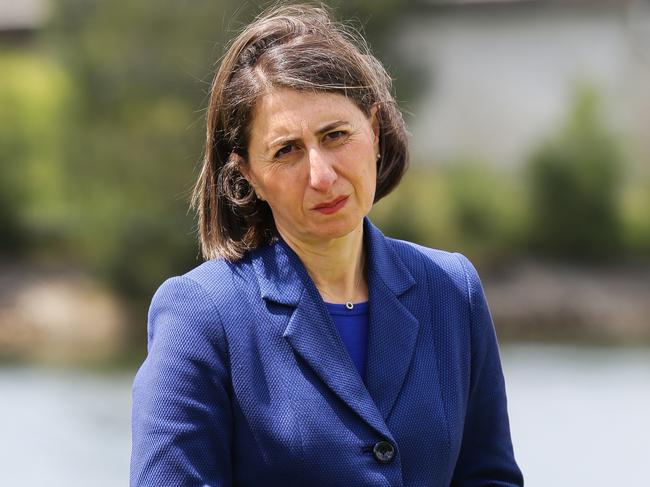 NSW Premier Gladys Berejiklian on Monday. Picture: NCA NewsWire / Gaye Gerard