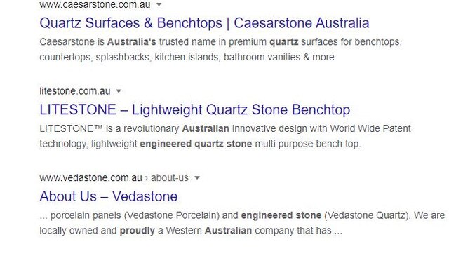 Engineered stone is hugely popular because it can be made into any colour or shape. But it also releases potentially deadly silica dust when it’s cut.