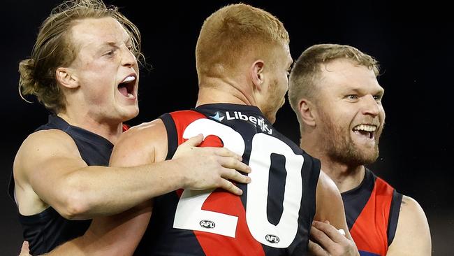 Peter Wright has been embraced at Essendon. Picture: AFL Photos/Getty Images