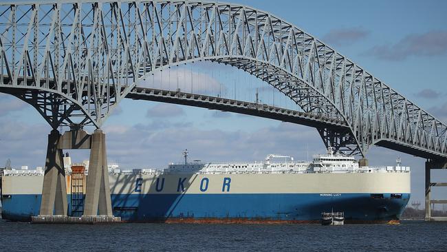 Donald Trump announced that he will impose tariffs of 25 per cent on imported steel and 10 per cent on imported aluminium with an initial exemption for Mexico and Canada in his first term. Picture: Mark Wilson / Getty images North America / AFP