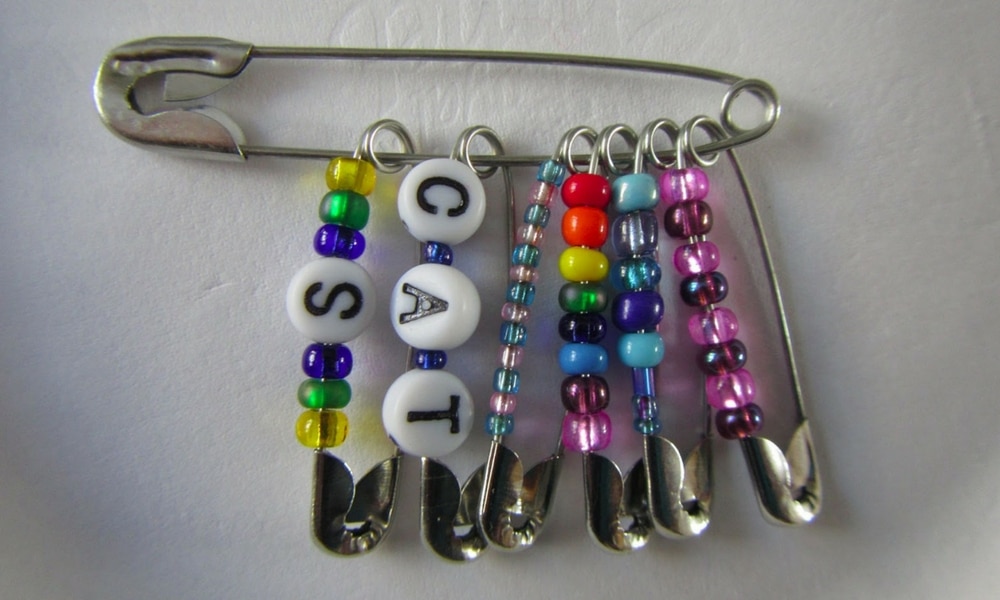 Safety pin friendship clearance pins