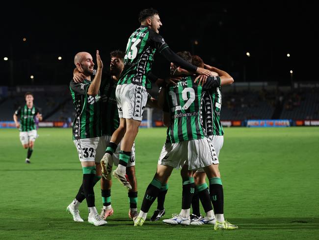 Noah Botic scored his seventh goal in his past seven matches. Picture: Getty Images