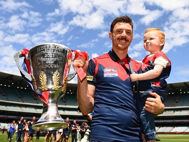 Jake Lever is hungry to help the Demons go back to back. Picture: Getty Images