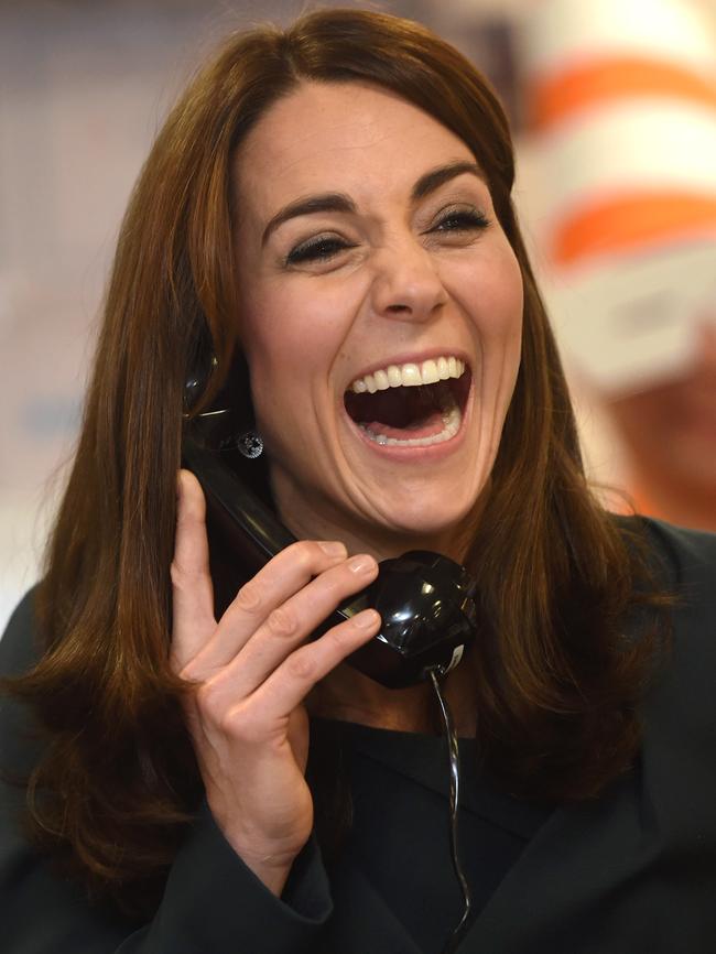 The Duchess of Cambridge joined brokers on the phone to close deals and help boost trading.