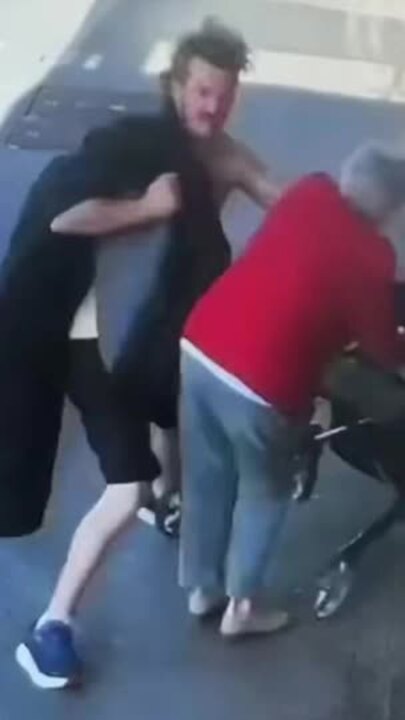 Man behind bars after alleged daylight assault on elderly lady