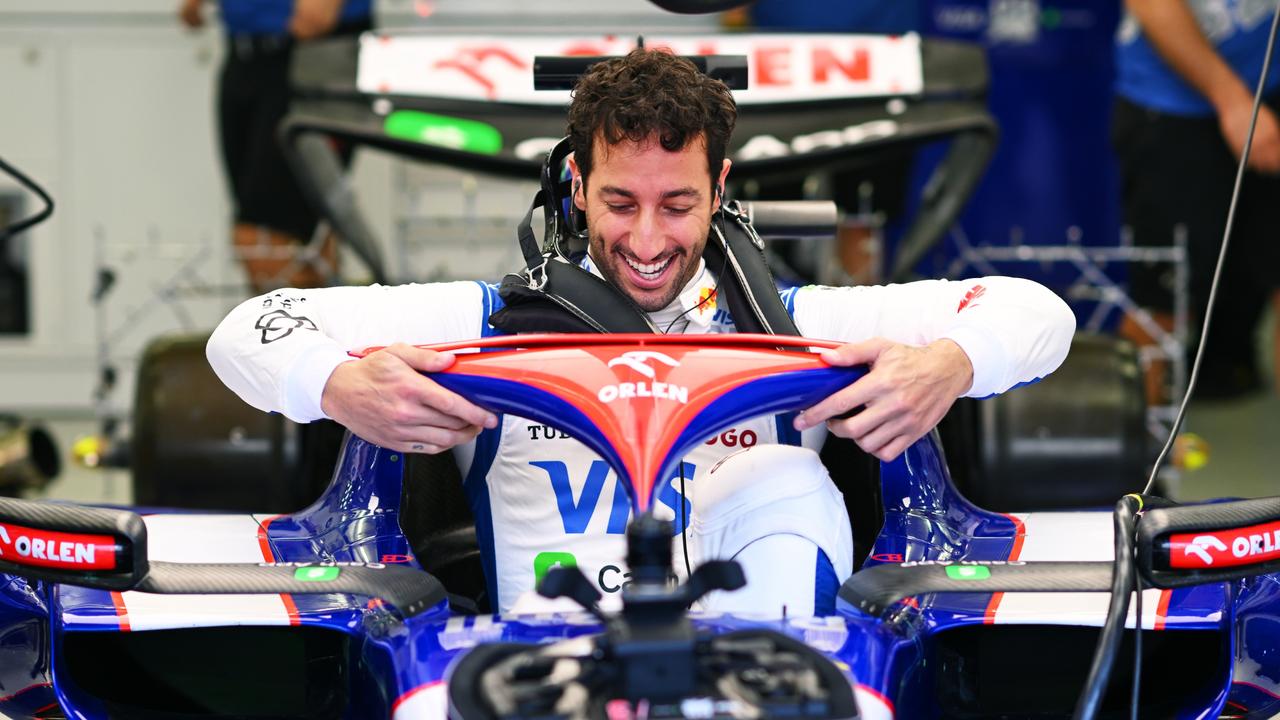 Ricciardo is eyeing top fives and the odd podium in 2024. (Photo by Rudy Carezzevoli/Getty Images)