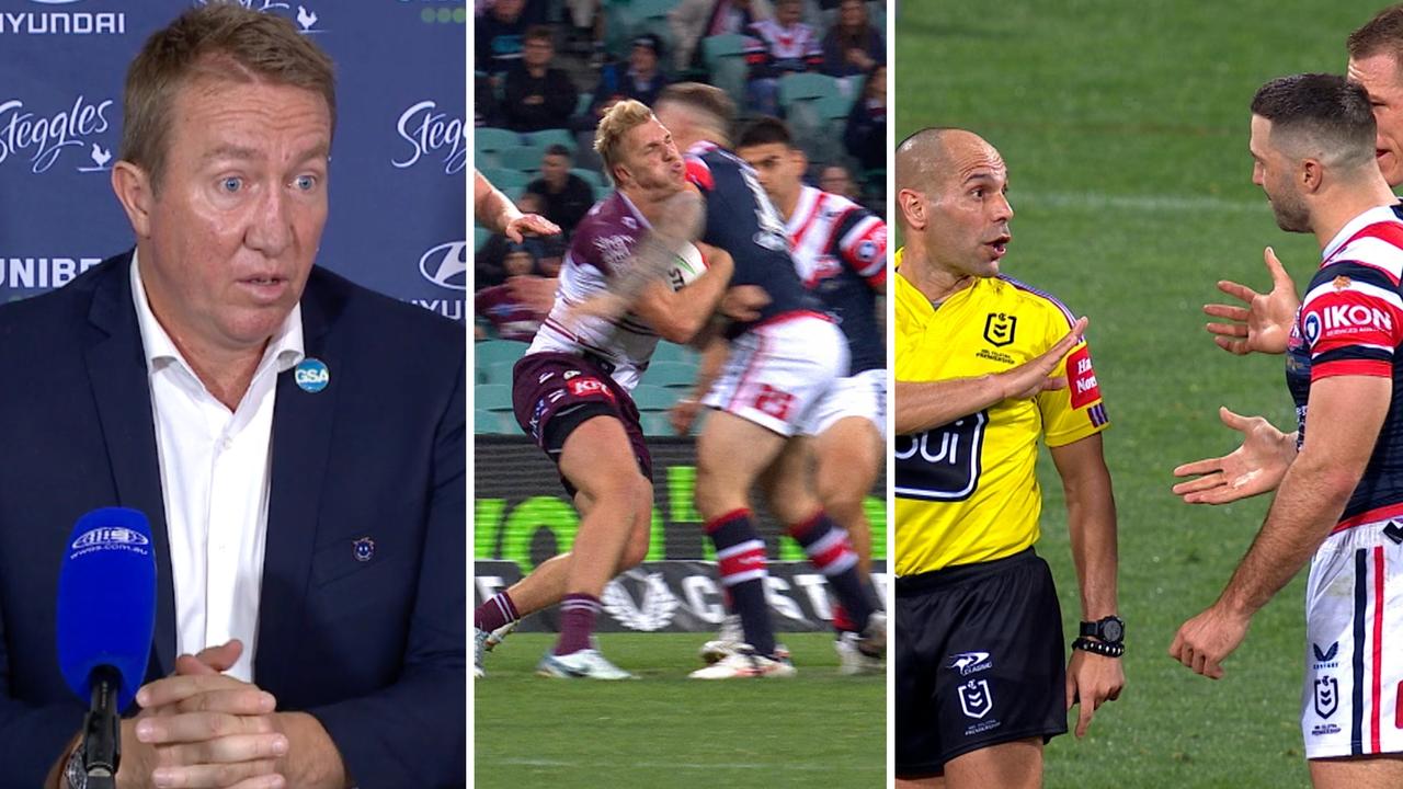 nrl-2023-roosters-send-off-nathan-brown-sydney-roosters-vs-manly-sea