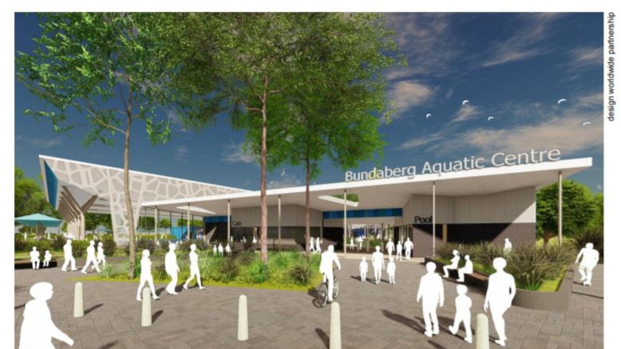 FUTURE VISION: Latest designs for the Bundaberg Aquatic Centre project. Source: Bundaberg Regional Council