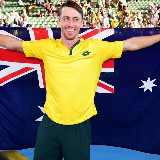 John Millman is one of the leading local hopes at the Australian Open. Picture: Mark Brake/Getty Images