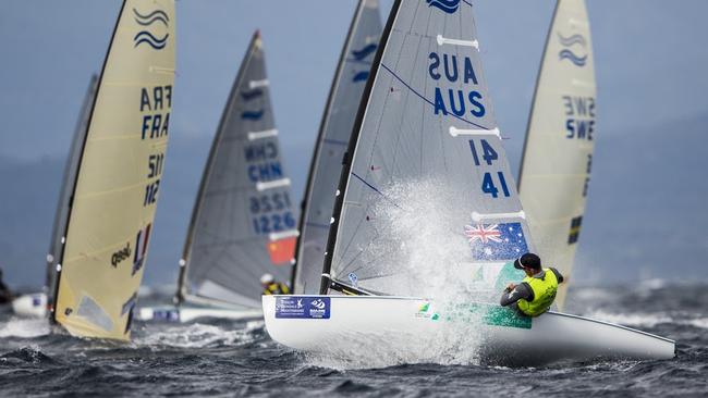 Finn racing in France produced Australia’s only gold medal.