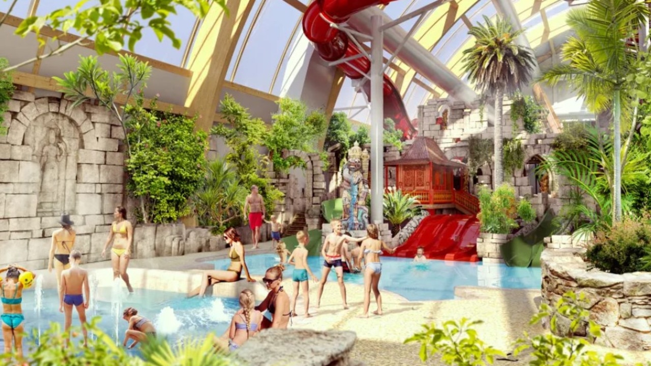 Liseberg Oceana in Sweden will have 14 water slides, as well as other attractions. Picture: Liseberg