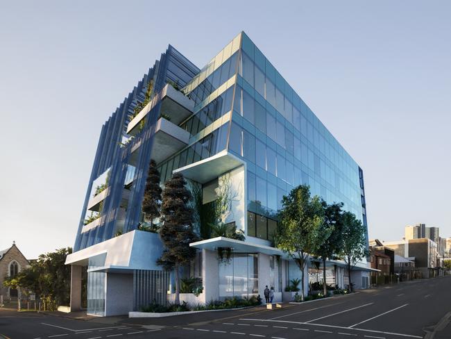 An artist's impression The Eminence at 89 McLachlan St, Fortitude valley.