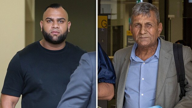 Police allege Omar Zakaria (right) has been hiding his son Masood’s ill-gotten gains.