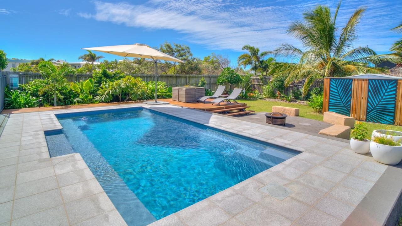 Sparkling pool at 6 Ocean Ridge, Agnes Water. Picture: Ray White Rural Agnes Water