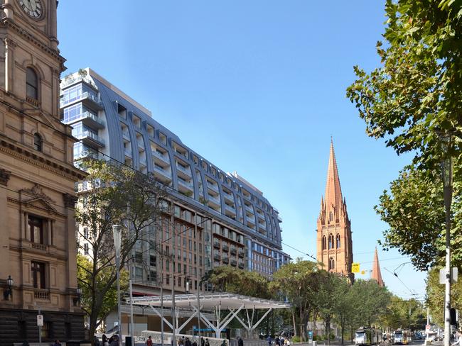 The new square will open in Melbourne next year.