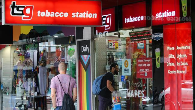 There were some 19.5000 tobacco stores in NSW as of late-2024. Picture: NewsWire/ Gaye Gerard