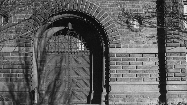 The exterior of the Old Melbourne Gaol