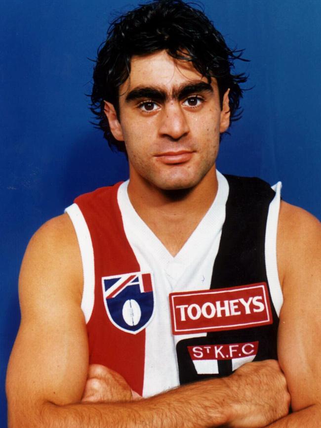 John Georgiou ahead of the 1996 AFL season.