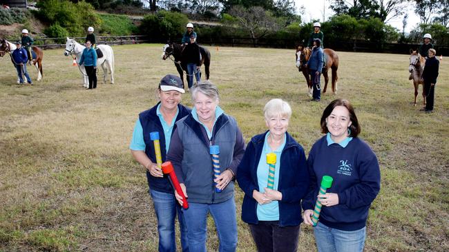 Disabled Tall Timbers Centre volunteers Katrina Rosier, Pip Lovely, Jeanette Donaldson and Kerry Souter. Pictures: Peter Kelly