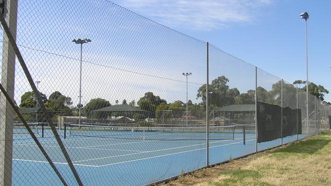 Tennis courts at Gawler & District Tennis Association at Gawler. Picture: Supplied