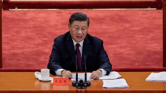 Chinese President Xi Jinping. Picture: AFP