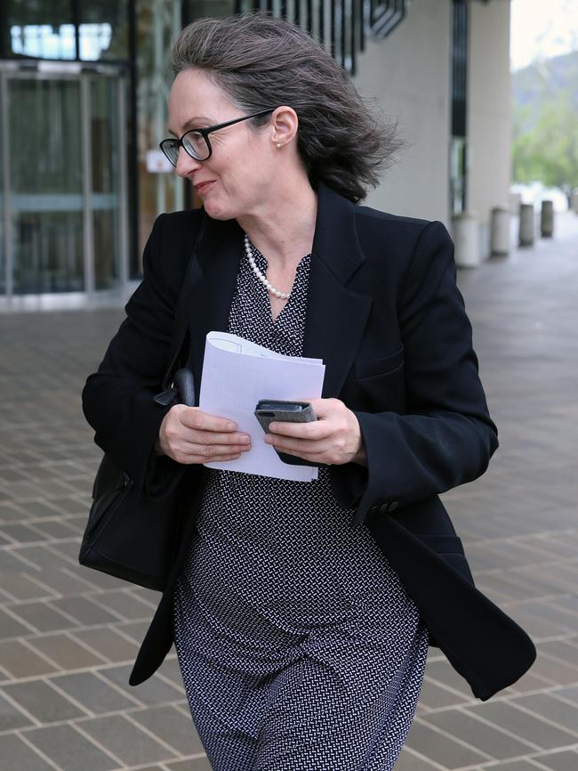 Kathleen Clubb at the High Court. Picture: Gary Ramage