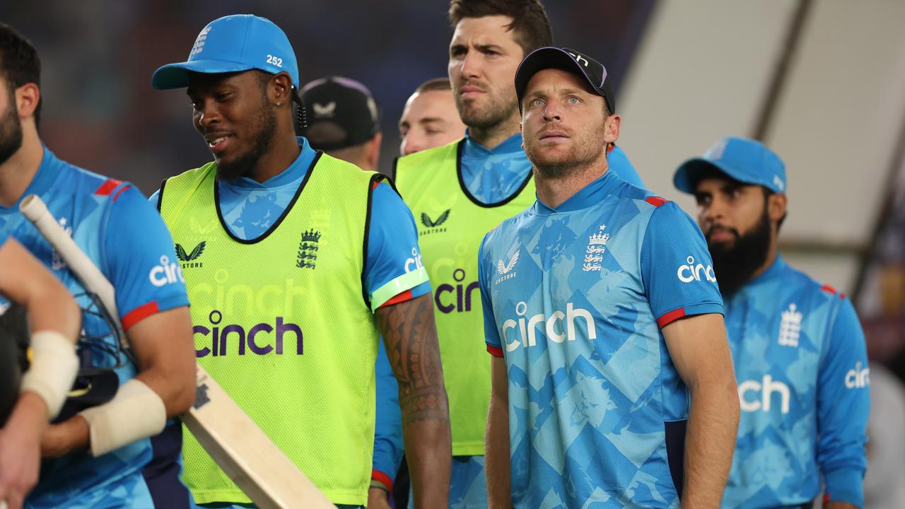 England's Jos Buttler is left to lick his wounds after the Poms suffered a 3-0 ODI series defeat to India. Photo by Michael Steele/Getty Images