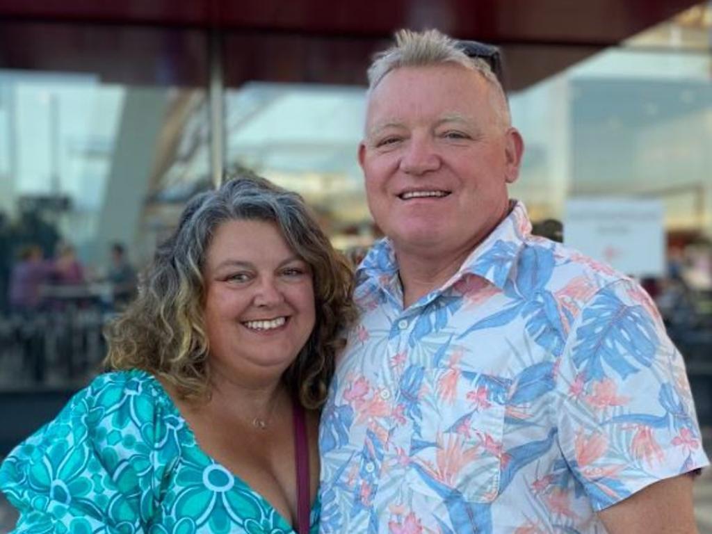 Rod Stewart and Cyndi Lauper fans outside the Adelaide Entertainment Centre. Picture: Agnes Gichuhi