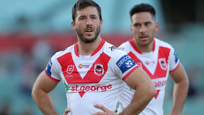 Ben Hunt is in the mix as at least four battle for the halves positions at St George.