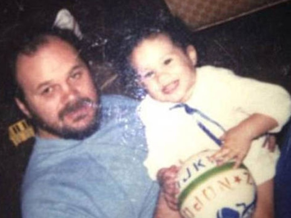 Meghan Markle pictured with her father Thomas Markle when she was a child. Picture: Picture: Instagram