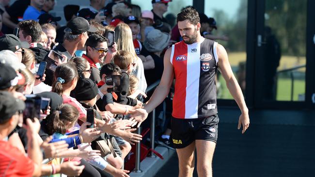 Paddy McCartin is cutting a lean figure. Picture: Lawrence Pinder