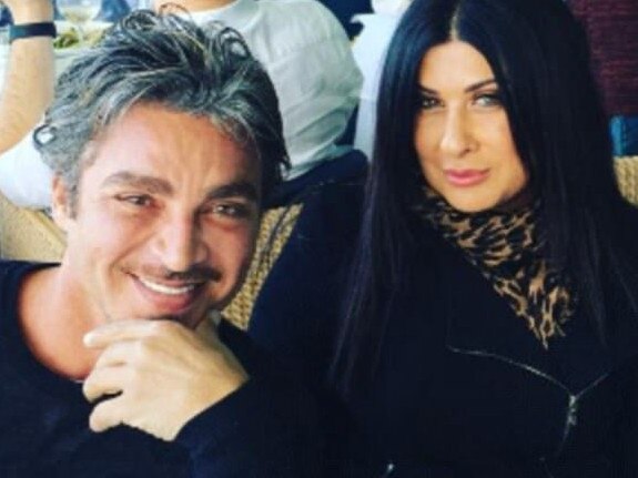 John Ibrahim with his confidante Margaret Staltaro. Picture: Facebook