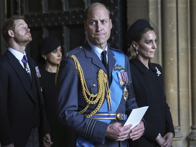 Brother Prince William seems to have been lost in Harry’s story of his life. Picture: Emilio Morenatti – WPA Pool/Getty Images.