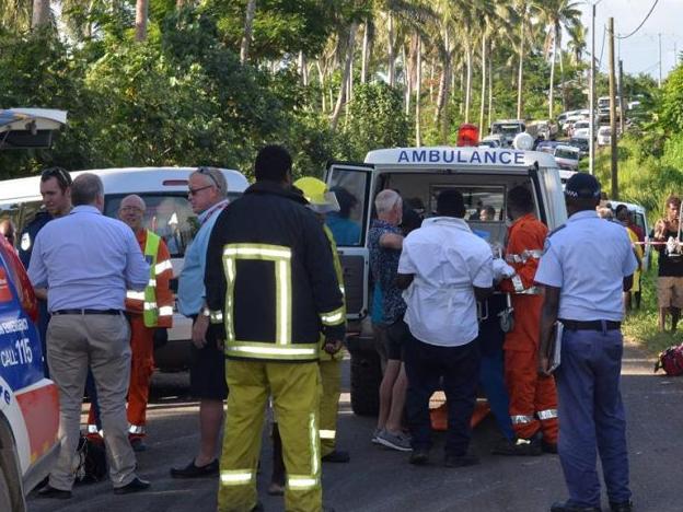 Aussie tourists injured in Vanuatu bus crash