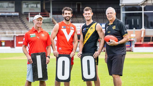 The historic match at Prospect Oval will be live streamed here by The Advertiser from 1.10pm Sunday. Picture: Tom Huntley