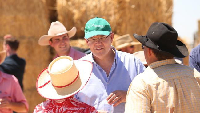 Scott Morrison will today announce plan for regional industry at The Daily Telegraph’s Bush Summit in Dubbo. Picture: Lyndon Mechielsen