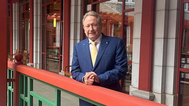 Fortescue executive chairman Andrew Forrest at Beijing. Credit: Supplied