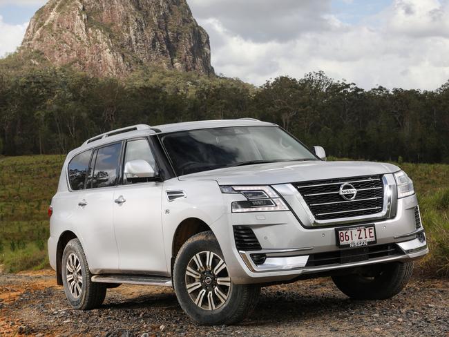 The range-topping Nissan Patrol Ti-L.