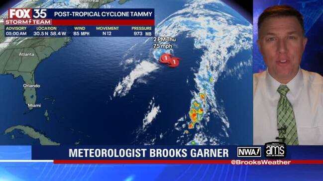 POST-TROPICAL CYCLONE TAMMY